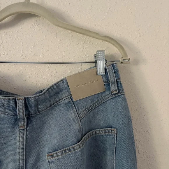 FREE PEOPLE GUESSING GAME RELAXED TROUSER JEANS NWT - Picture 6 of 12